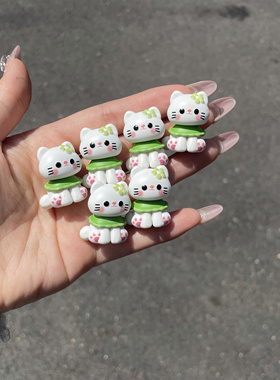 UU盲盒配件猫咪散货pvc材质可爱卡通diy材料手机壳配件