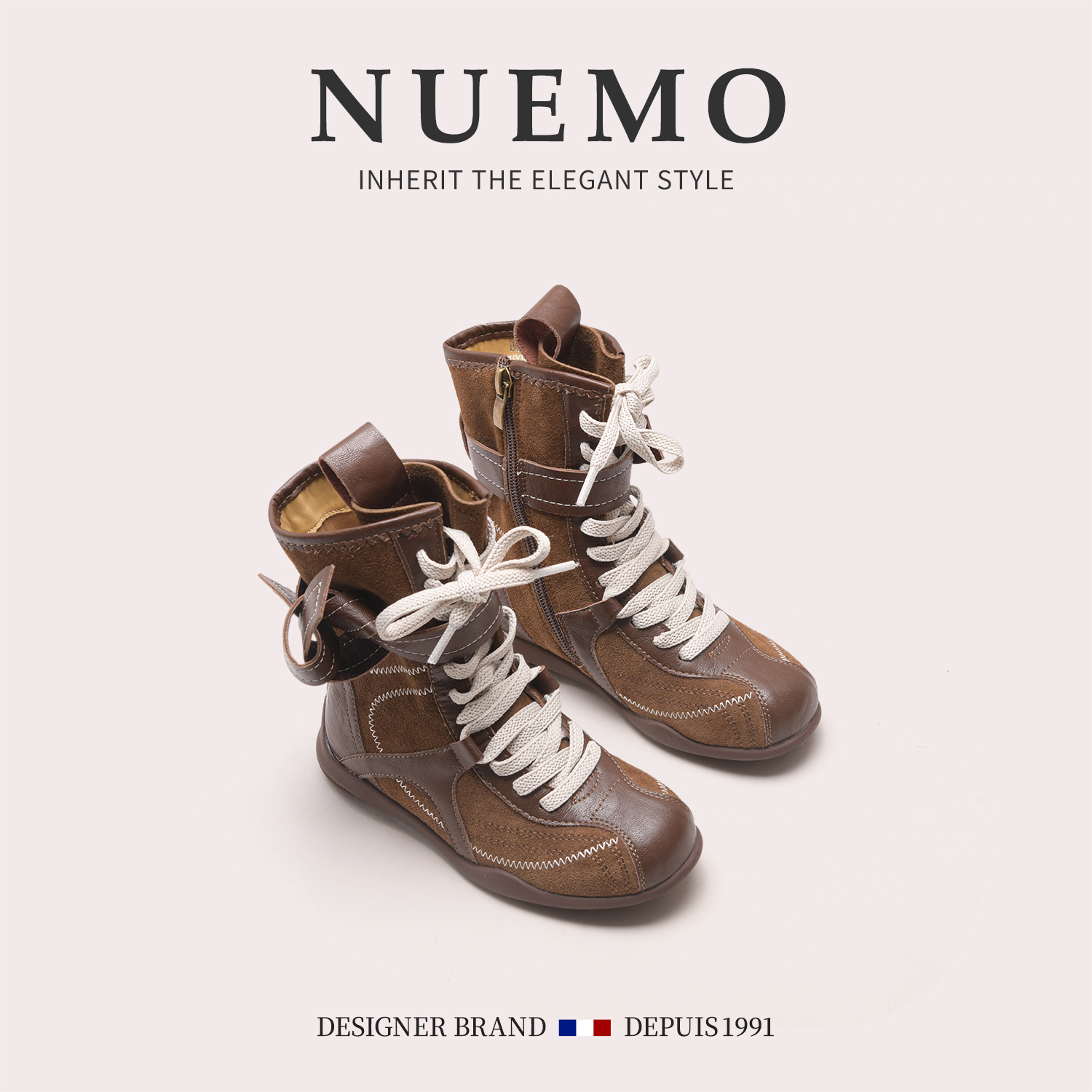 秋季女童马丁靴拳击靴运动靴皮靴