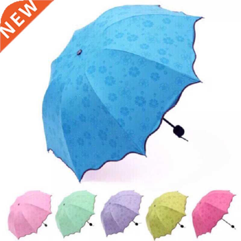 1pc Portable Mini Water Encounter Flowering Sunny Umbrella