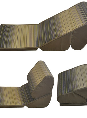 Collapsible Tatami Floor Seating Japanese Chaise Chair Zaisu