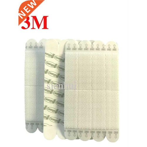 30pcs Genuine Medium 3M command Picture Hanging Strips damag