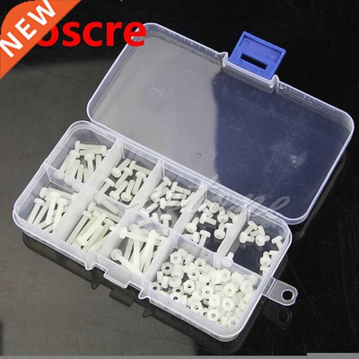 160Pcs Metric M3 8 Sizes Assortment Stand-off Nylon Screws B