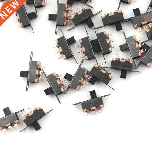 100pcs 5V 0.3 A Mini Size SPDT Slide Switch for Small DIY Po