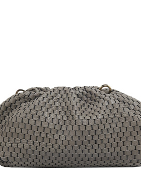 New Trend Handbag 2020 Clutch Bag Women Genuine Leather Kni