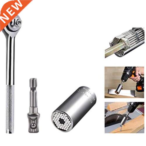 1/4''-3/4'' (7-19mm) Multi-Function Ratchet Wrench Power Dri