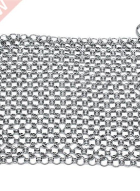 New Stainless Steel Cleaner Chainmail Cleaning Scrubber