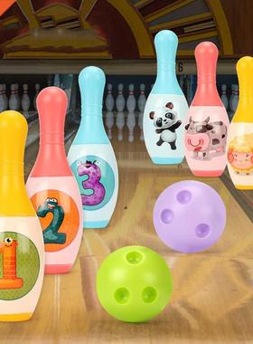 Children Bowling Balls Toy Set Indoor Outdoor Activity Paren