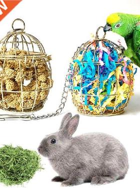 Mainan Penghancur Burung Baja Nirkarat Wadah Penggantung