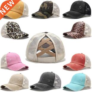 2020 tail Baseball Cap Women Distressed Washed Cotton Trucke
