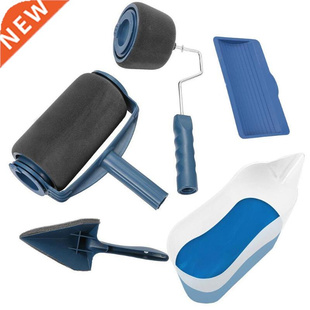 5pcs Paint Roller Brush Set Paint Roller Brush Room Wall Pai