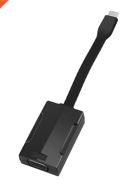 USB 3.1 Type C Male to VGA Female 2K 1080P Dsplay Montor A