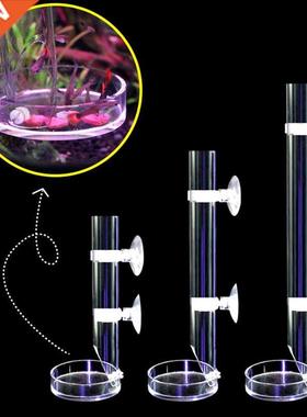 Acrylic feeder fish food tank aquarium accessories underwate