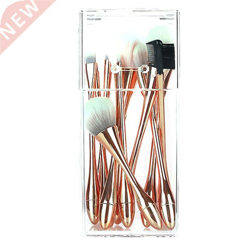 Makeup Brush Holder,Cosmetic Brush Organizer with Lid,Dustpr
