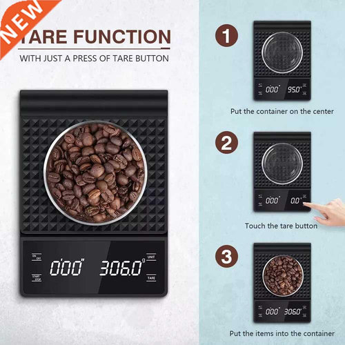 Rodanny High Accuracy Coffee Scale With Smart Digital Electr