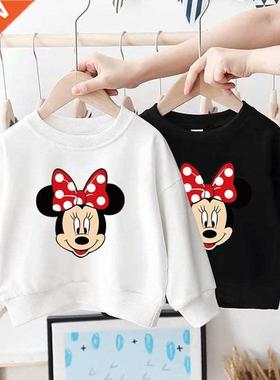 Cartoon Mickey Mouse Kids Boys Girls Hooded Sweater 2022 Ne