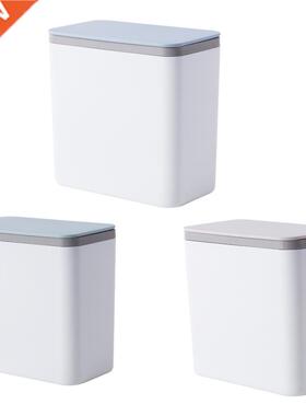 Small Garbage Can Little Tiny Waste Basket Compact Covered C