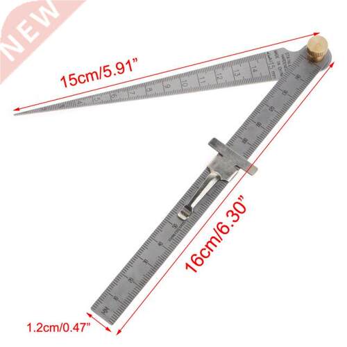 Welding Taper Feeler Bore Gauge Gage Stainless Steel Depth R