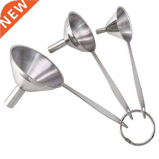 3 In 1 Funnels For Filling Bottles Stainless Steel Small
