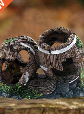 Resn Fsh Hdng Cave Shelter Wne Barrel Ornaments