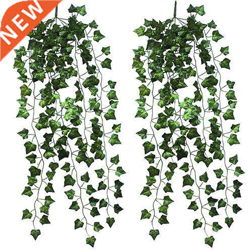 2 Pcs Home Garden Wall Decoration Outdoor Artificial