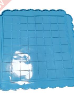 Handmade  Epoxy Resin Mold International Chess Checkerboa