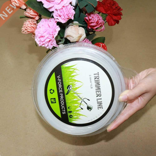 White 2.4mm 1LB Strimmer Brushcutter Trimmer Nylon Cord Line