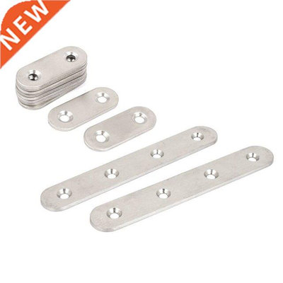 10Pcs Flat Mending Plates Brackets 40X15mm& 2Pcs 125mmx20mm