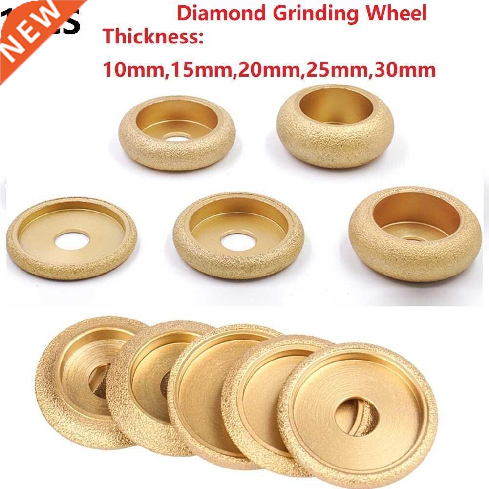 Vacuum Brazed Diamond Grinding Wheel Demi Bullnose Edge Prof