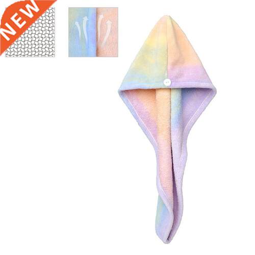 Hair Drying Towel Ultra Absorbent Coral Velvet Microfiber