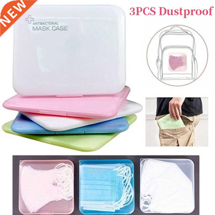 2 Pcs Mouth Cover Storage Single Use Mouth Cover PP