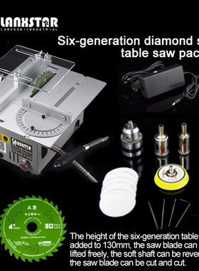 Function Desktop Mini Circular Saw Manual Woodworking Saw DI