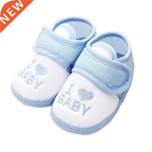 New Baby Cotton Non-slip Baby Toddler Shoes Heart-shaped Des