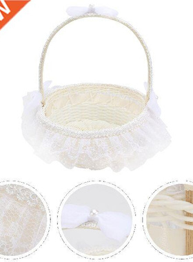 asket Flower Wedding Girl askets Storage Wicker For Woven