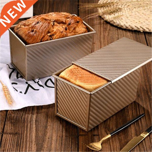 Cake Mold With Lid Loaf Pan Rectangle Non Stick Carbon