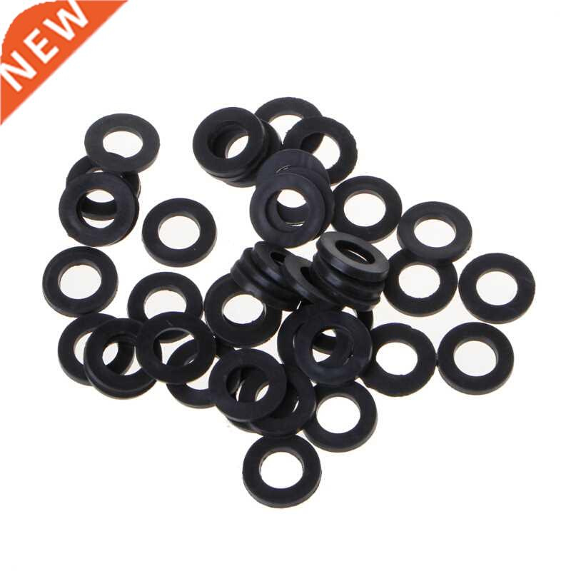 100pcs Flat Rubber Seal O-Ring Hose Gasket Rubber Washer Lot