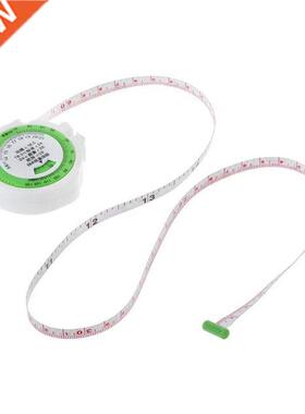 BMI Body Mass Index Retractable Tape 150cm Measure Calculato