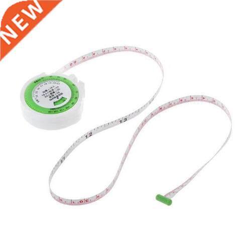 BMI Body Mass Index Retractable Tape 150cm Measure Calculato