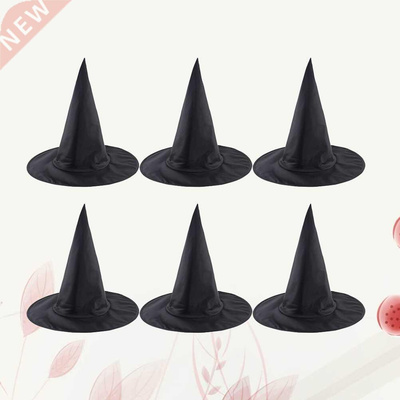 8pcs Decor Supplie Witch Hat Oxford Cloth Witch Hat
