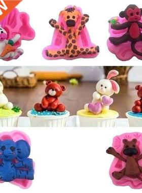 3d Animal Silicone Fondant Chocolate Mould Cake Decoration