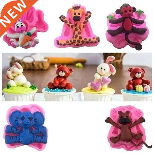 3d Animal Silicone Fondant Chocolate Mould Cake Decoration