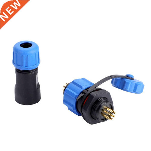 IP68 SP13 Plug Socket Connector 2Pin/3Pin/4Pin/5Pin/6Pin/7Pi