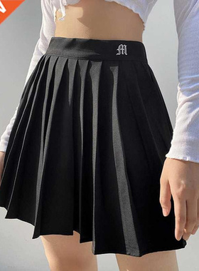 Muyogrt Women High Waist Pleated Skirt Sweet Cute Girls Danc