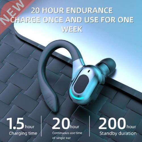 F8 Bluetooth-Compatible 5.2 Wireless Ephone E Hook Mini
