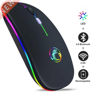 Wireless Mouse RGB Bluetooth Mouse Wireless Computer Mouse G