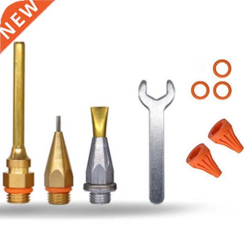 9 Pcs of Glue Copper Nozzle Small Caliber Length Large Calib