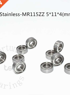 Stainless steel bearing 10PCS SMR115ZZ 5*11*4(mm) free shipp