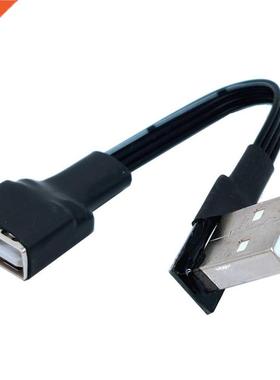 10cm 20cm 50CM USB 2.0 A Male to Female 90 Angled Extension