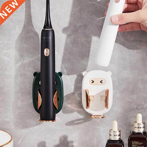 Adhesive Electric Toothbrush Holder Gravity Induction