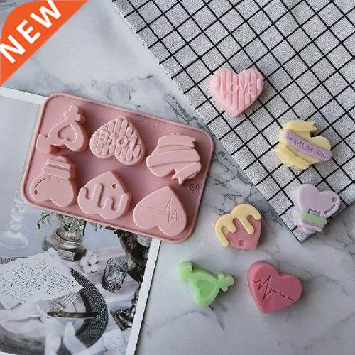 Love Chocolate Silicone Mold Valentine Day Fondant Molds