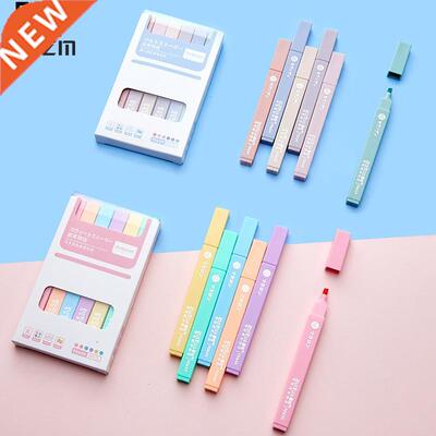 Colorful Erasable Highlighters Pastel Markers Fluorescent Pe